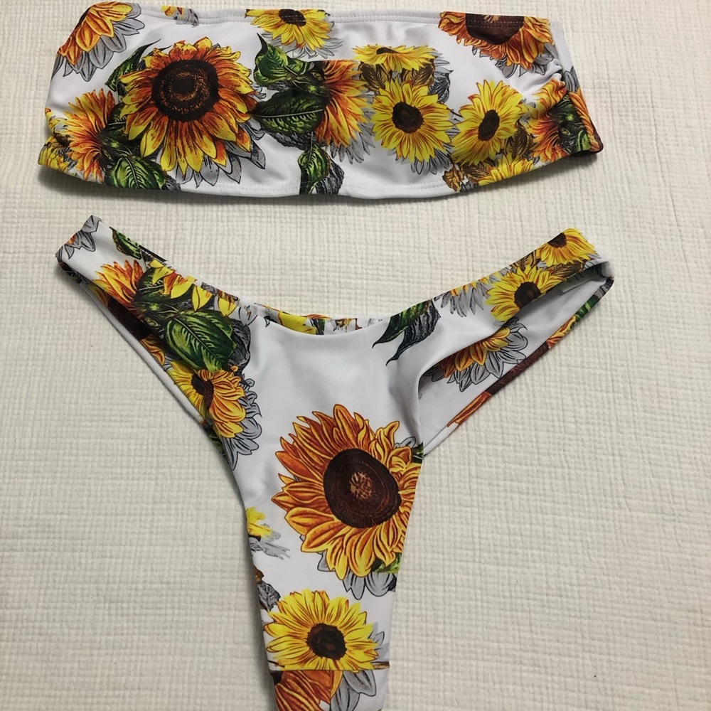 Sunflower bathing suit